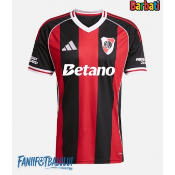 River Plate Tricou Fotbal Replică 2025-26 Barbati Deplasare